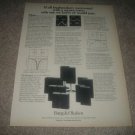 Bang & Olufsen M-70,S-60,S-45, S-30 Speaker AD fr 1976