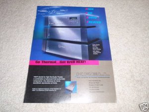 Krell KAV-250a/3,250a,HTS Pre,Ad from 1999, Amplifier