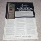 Luxman 5m21 Amplifier,5c50 Preamp,Tuner Ad,1977,article