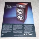 Leak 3080 Speaker Ad,Article,3000 series,RARE!