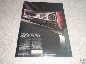 Pioneer ELITE CLD-91 Laserdisc Ad from 1990,RARE!
