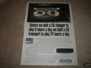 Denon DCM-520 AD from 1991 DCM 320 DCM 420