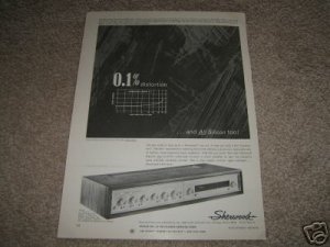 Sherwood s-9000 Receiver Ad from 1965
