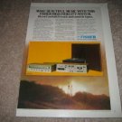 Fisher ACS1535 System AD from 1978 Cass,Turn, 8 trk