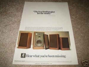 AR Acoustic Research AR 9 AD from 1981, AR 28, AR 18