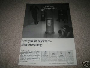 Empire Grenadier Speaker System Ad from 1964