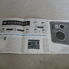 Fisher Ad, 1964, Specs,600-T Receiver Ad, XP-10 Speaker