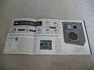 Fisher Ad, 1964, Specs,600-T Receiver Ad, XP-10 Speaker