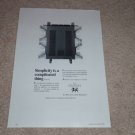Gryphon Amplifier Ad, 1994, Top view, Frame it! Nice Ad