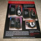 Vandersteen Audio Speakers Ad from 1994,1b,3,sce,2w