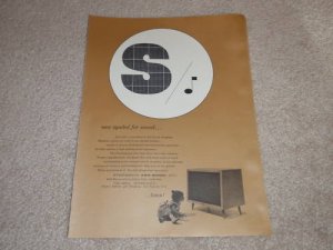 Stephens Tru-Sonic Speaker Ad, 1956, Article, RARE!