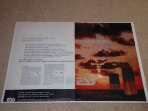 ESS amt-1 Heil Air Ad, 1973, Articles,2 pgs, Beautiful!