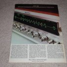 Sony 7065 Receiver Ad,1973,Article,color, Nice!