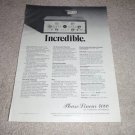 Phase Linear 4000 Preamp Ad, Specs,QUAD,400 amp