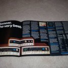 Pioneer 4 page Ad, QUAD! Qx-747,646,949, Full Specs