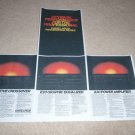 Phase Linear Pro Line Brochure,4  pgs,1979, X20,A30,E20