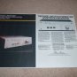 Phase Linear 1300 NR Unit Brochure, 2 pgs, 1979, Specs