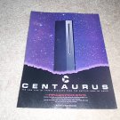 Apogee Centaurus Speaker Ad from 1990, beautiful!