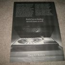 Bang & Olufsen Beogram 4002 Turntable Ad from 1975