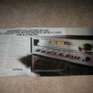 Pioneer SX-650 Receiver Ad from 1978,4 pages! mint