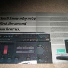 Sansui AU-G99X AMp,TU-D99X 2 page Ad from 1984,PC-X11
