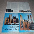 McIntosh 5 page Ad from 1990,entire line! AMAZING!specs