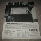 Nikko Alpha-1 Beta-1 Amp/Pre Ad from 1977,specs