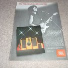 JBL L series Ad from 1989, 1 page, entire line!