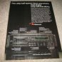 Nakamichi 680 Tape Deck ad from 1987,features,color