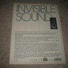 ADS Speaker Ad from 1974,L810 pictured,article technolo