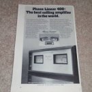 Phase Linear 400 Power Amp Ad, 1977, Article, 6"x9"
