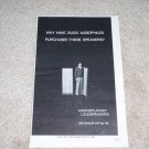 Magneplanar Speaker, Magnepan, 1981, 6" x 9"
