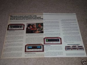 Marantz 2 pg Ad,1975,510m Amp,150 Tuner,3800 Pre,Specs