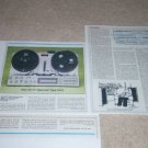 Akai GX-77 Open Reel Review, 1982, 3 pgs, Full Test