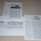 Akai GX-625 Open Reel Review, 1981, 3 pgs, Full Test