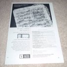 Altec 355a Preamp/ Power Amp Ad from 1960,very rare!