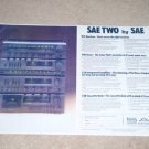 SAE R3C,T3U, C3A, C3D 2 pg Ad, 1978, color, specs, Nice