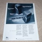 DBX Soundfield Ten,One Speaker Ad,1985,Article,Nice Ad!