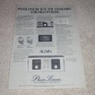 Phase Linear D-500 Series II Amplifier Ad, Ultra-RARE!