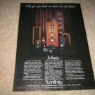 Infinity Kappa Series Ad from 1985,Reference Standard