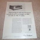 Fisher 500-c Receiver Ad from 1964, specs #3