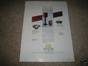 Monitor Audio MA700 Mk II Speakers Ad from 1994