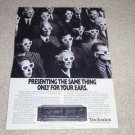 Technics SA-R477 Receiver Ad, 1989, Article, Rare Ad!