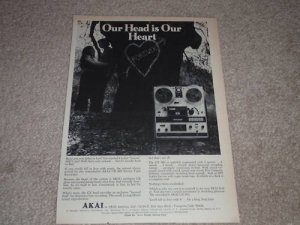 Akai GX-365 Open Reel Deck Ad, 1972,Article,Features