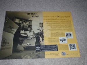 Viking Stereo-Compact,85,Super-Pro Ad,2 pgs,1960, Reel