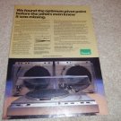 Sansui FR-D4, Q5, D3 Turntable Ad from 1980