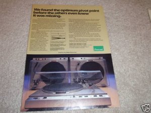 Sansui FR-D4, Q5, D3 Turntable Ad from 1980
