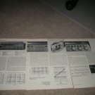 Nakamichi 582 Cassette Deck Review, 4 pages from 1979