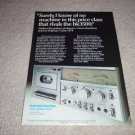 Harman Kardon hk3500 Cassette Deck Ad from 1979