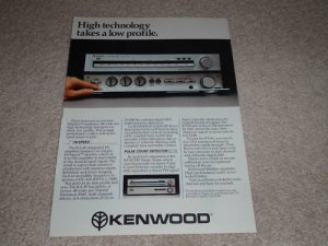 Kenwood KA-80 Amplifier Ad, KT-80 Tuner, Article, 1980